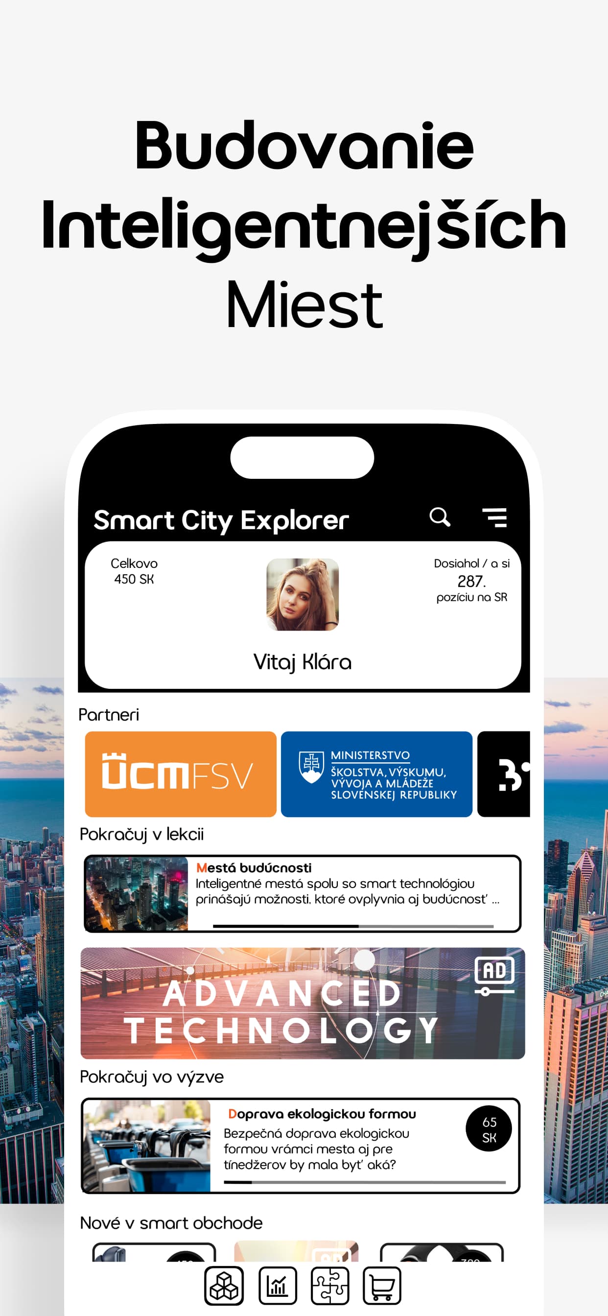 Smart City Explorer — Dostupné pre Android aj iOS (3/5)